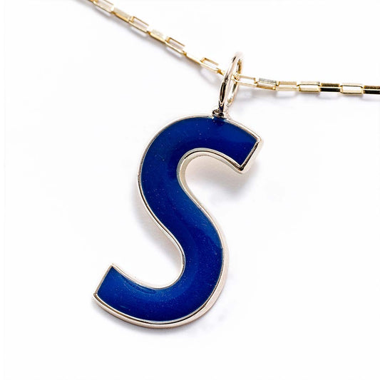 Enamel Maxi Letter