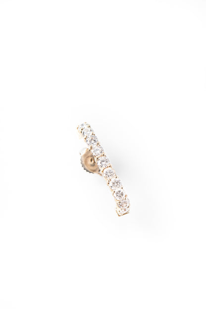 Huggie Apeiro Diamond Earring